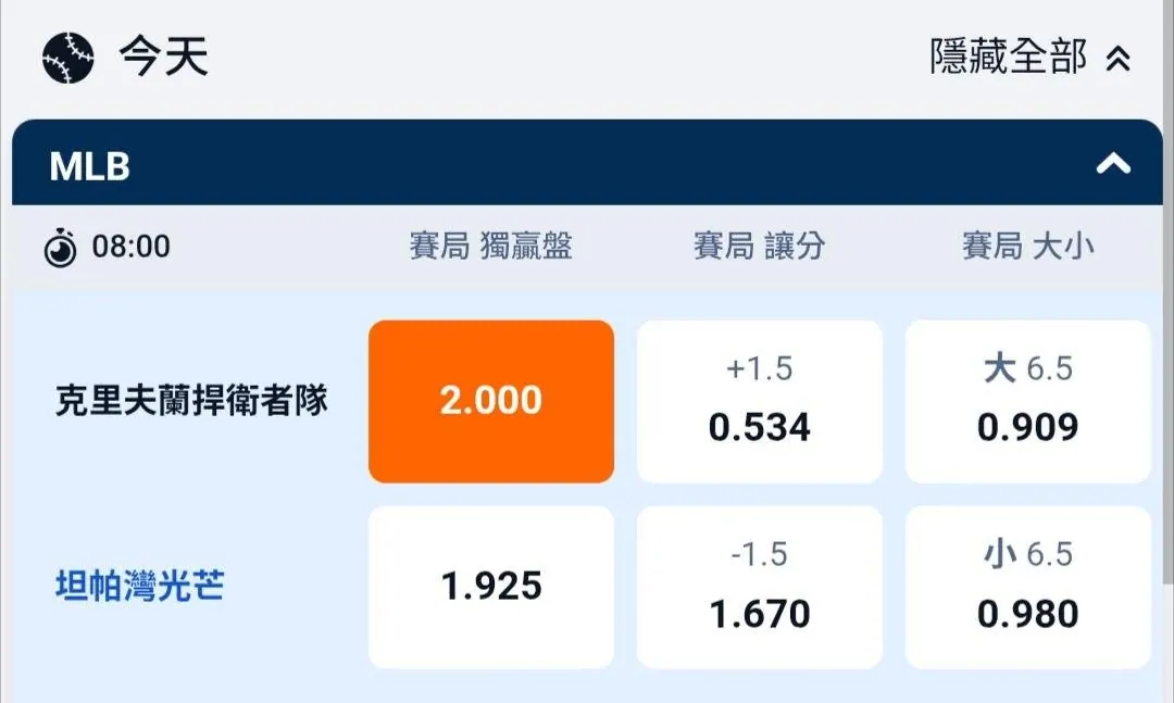 10/18 MLB賽事分享 圖片