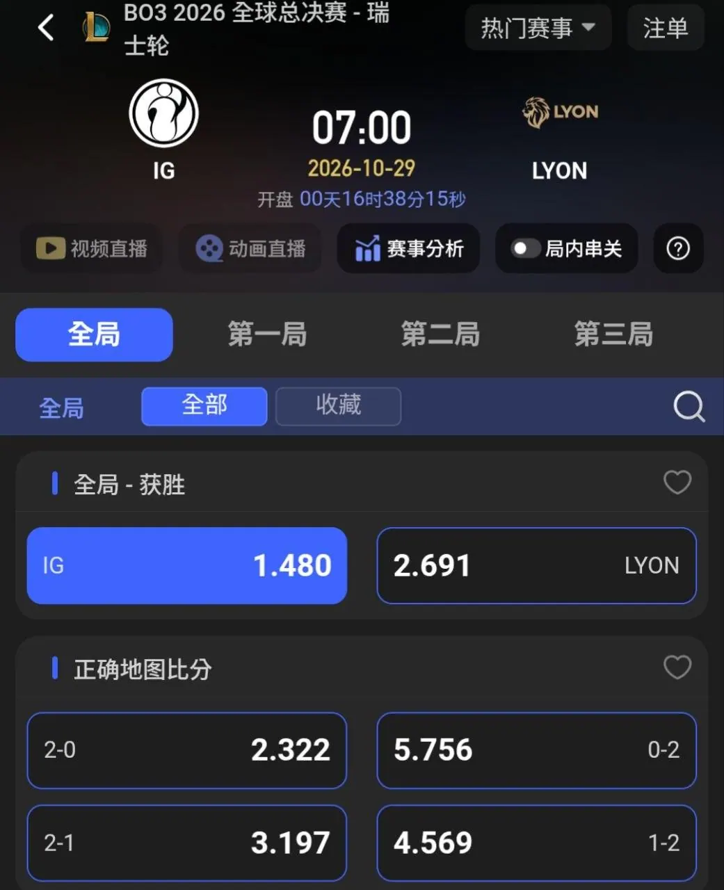 10/29 LOL 賽事推薦 圖片